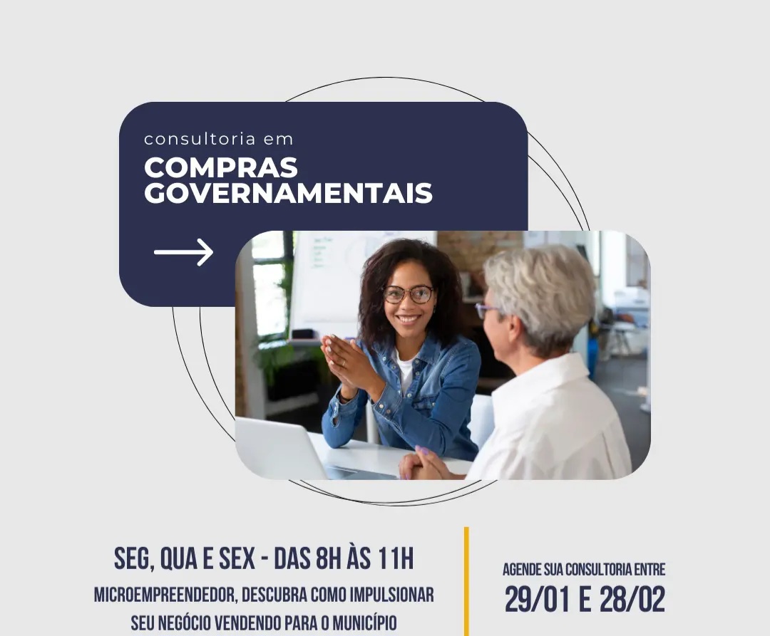 Inscrições Abertas Para Consultoria Em Compras Governamentais Para Meis 4534